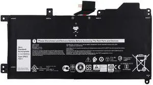 Vvsialeek [New] 1FKCC 38Wh Laptop Replacement Battery for Dell Latitude 7200 7210 2-in-1 Series Notebook T04J T04J001 T04J002 T5H6P 09NTKM 9NTKM 0D9J00 D9J00 0KWWW4 KWWW4.