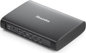 Mini UPS, 15000mAh Uninterruptible Power Supply with DC Output USB 5V/2A DC 5V/9V/12V/2A, Power Supply Battery Backup for Router, Modem, Security Camera, Breast Pump, and More (15000mAh)