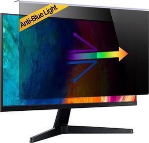 computer screen privacy shield 27 inch,Features Optical Grade Flat View and High Transmittance, Hanging Style, Anti-Blue Light, Suitable for Standard 26", 26.5", 27" Desktop Monitors . Easy to Install