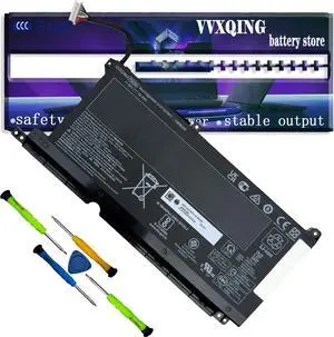 VVXQING PG03XL Laptop Battery Compatible with HP Pavilion Gaming 15-DK 15-DK0010NS 15-DK0125TX FPC52 15-EC0000 16-A0000 2019 Series Notebook HSTNN-DB9G HSTNN-OB1I L48495-005 11.55V 52.5Wh/4323mAh
