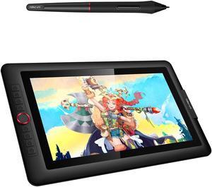 XPPen Artist 15.6 pro Computer Graphics Tablet 120% sRGB with Battery-Free Stylus Full-Laminated Technology Pen Display with 8 Shortcut Keys Red Dial & PA2 8192 Pen Pressure Battery-Free Stylus