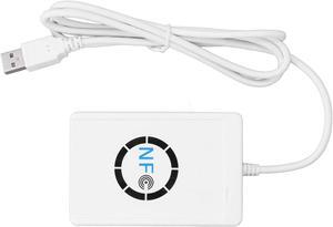 NFC Reader, ACR122U NFC USB2.0 424kbps 13.56MHz Contactless Smart Card Reader Writer,Smart IC Card Reader Writer Copier Duplicator