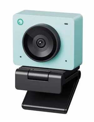 OBSBOT Meet SE 1080P 100FPS Webcam for PC, AI Framing Streaming Camera with 1/2.8" Sensor, Beauty Mode, Gesture Control, DOL HDR, Web Camera for Desktop Computer, Laptop,Meeting, etc. (Aurora Green)