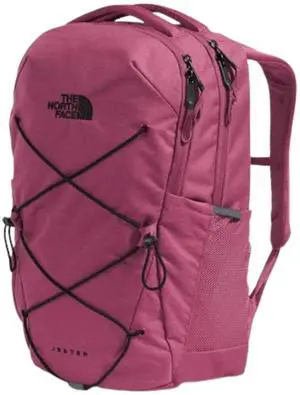 The North Face Women's Jester Everyday Laptop Backpack - PFAS Free, Cyber Berry Dark Heather, One Size
