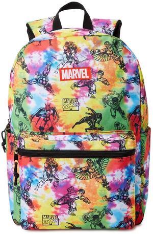 Bioworld Marvel Avengers Thor Iron Man Captain America Hulk Laptop Backpack (Rainbow), Standard