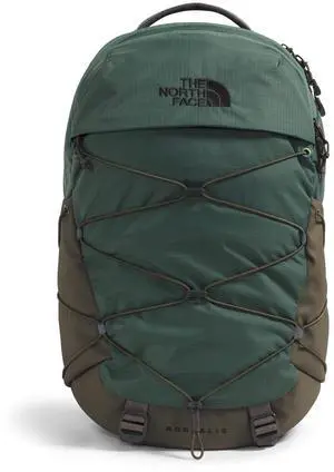 THE NORTH FACE Borealis Commuter Laptop Backpack | Water Repellent Finish, 16" Laptop Sleeve, Large Main Compartment for Everyday Carry, Duck Green/New Taupe Green, One Size