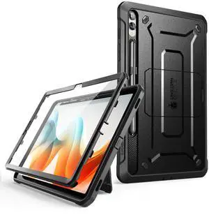 SUPCASE for Samsung Galaxy Tab S10 Plus 12.4 Inch (2024) Case with Stand, [Unicorn Beetle Pro] [Built-in Screen Protector & S Pen Holder] Rugged Protective Tablet Cover for Galaxy Tab S9 Plus, Black