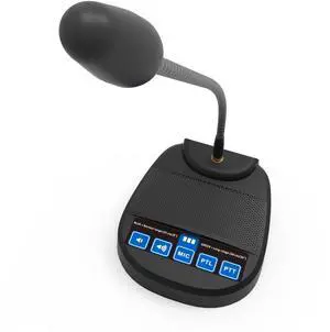 SpeechWare TBK6 USB 6-in-1 Gooseneck TableMike with Exclusive Variable Long-Range Self Adjusting Input (6th Gen.)