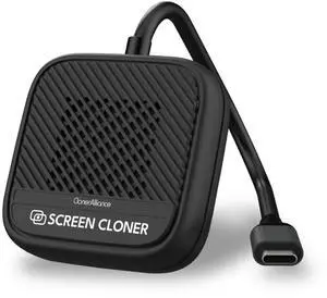 ClonerAlliance Screen-Cloner Dongle, 1080p@60fps Screen Recording with Hardware-Based encoding, capturing All Desktop Content and Audio. Compatible with Windows and Mac.