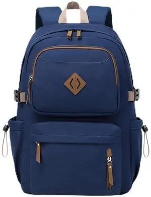 AO ALI VICTORY Classical Basic Travel Backpack For School Water Resistant Bookbag
