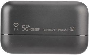 Unlocked 5G WIFI Hotspot Device, 4G LTE Mobile Hotspot,300Mbps Router with SIM Card Slot, Built in 10000MAh Portable Power Supply, WIFI Cordless Network Router for Parties, Travel