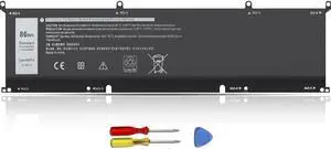NEW 86Wh 69KF2 Battery Replacement for Dell G7 15 7500 G15 5510 5511 5515 5520 5521 XPS 15 9500 9510 9520 Precision 5550 5560 5570 Alienware M15 R3 R4 M17 R3 R4 for Inspiron 7510 7610 7620 P87F P91F