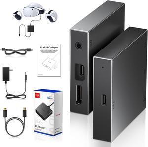 PSVR2 PC Adapter,PS VR2 PC Adapter Accessories Kit,Compatible with PSVR2,AR Glasses,Portable Monitor for Expanding Your PS VR2 Game Library with Enhanced VR Compatibility,Equipment Running smoothly