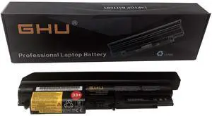 GHU New Battery 57 Wh for 33+ 41U3198 43R2499 42T4531 Compatible with Lenovo Thinkpad T61 R61 R61i 14-Inch Widescreen R400 T400 42T5263 42T5229 42T5227 42T4677 42T5265 42T4552 42T5228 42T4530