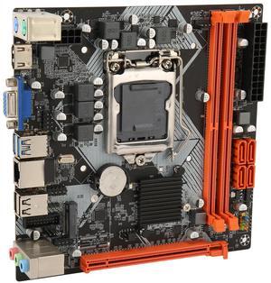 LGA 1151 Motherboard, ITX H110 Motherboard, Gaming Motherboard PCIE 3.0 X16 Channel DDR4 LGA1151 SATA3.0 M.2 Nvme Support VGA for HDMI Supports NGFF and NVME