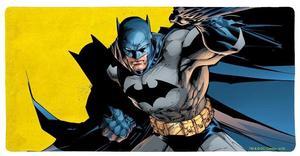 Batman Character Large Gaming Mouse Pad Desk Mat with Stitched Edges, Non-Slip Base for Gamer, Home and Office, 31.5 x 15.7