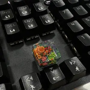 Custom Keycap Underwater World Keycap Square keycap for MX Mechanical Keyboard
