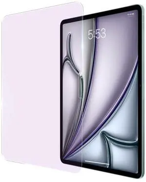 PERFECTSIGHT Anti Glare Blue Light Screen Protector Compatible with iPad Air 13 Inch M3/M2 (7th/6th Generation, 2025/2024), Matte Low Reflection Eye Protection Blue Light Filter Tempered Glass, 1 Pack