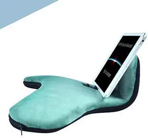 OKATOPGEAKO Phone Wrist Support/Soft Pillow Stand/2021 New Multi-Angle Tablet Stand/Phone Holder/Pillow Lap Pad Stand,for Ipad,Phones,Tablets, Ereaders,Books(Malachite-Green)