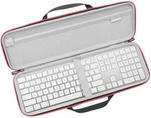 RLSOCO Hard Case for Apple Magic Keyboard (Numeric Keypad) & for Apple Magic Keyboard and Magic Mouse - Black (Case Only)
