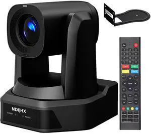 Runpu Studio PTZ Camera - 30X Optical Zoom, HD1080P 60fps, AI Auto Tracking, HDMI LAN USB, Events Sports Podcast Camera, Live Streaming - RP-HD66A-30N