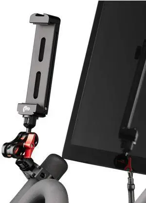 TFD Tablet Mount (5 to 10 Wide Fit) - Fits All Major Brands - Compatible with Ipad, Samsung, Google, & Other Standard Tablets | Tablet Holder for Truck, Cycling, Treadmill for Home, Work & The Road