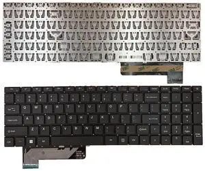 Tiugochr Laptop Replacement US Layout Keyboard for Gateway 15.6" Ultra Slim GWTN156-1BL GWTN156-1GR GWTN156-1RG GWTN156-1 N15CS9 GWTN156-9SL GWTN156-5 GWTN156-4 GWTN156-12BK GWTN156-12BL
