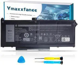 Vmaxxfanee RJ40G 63Wh Battery Replacement for Dell Latitude 14 5420 Latitude 15 5520 Precision 15 3560 Series Laptop 01K2CF 075X16 WY9DX P104F P104F001 P137G P137G001 0M3KCN 0WK3F1 L73965-271