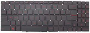 New Replacement Keyboard for MSI Katana GF66 GF76 11SC 11UC 11UD 11UE 11UG 12UC 12UD MS-17L1 MS-17L2 MS-17L3 MS-17L4 MS-17H3 MSI Pulse GL66 GL76 11UCK 12UEK MS-1581 MS-1582 MS-1583 Backlit US