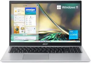 Acer Aspire 5 A515-56-36UT, 15.6" Full HD Display, 11th Gen Intel Core i3-1115G4 Processor, 4GB DDR4, 128GB NVMe SSD, WiFi 6, Windows 11 Home (S Mode)