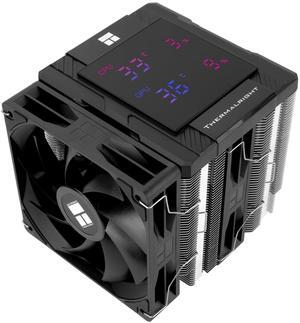 Thermalright Peerless Assassin 120 Digital CPU Air Cooler -Temperature Display | 6 Heat Pipes | 1850RPM PWM 120mm Fans, for Intel 1851/1700, AMD AM4/AM5