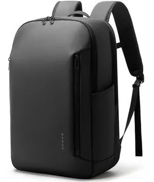 BANGE Durable Business Smart Backpack for Men and Womencan holds 15.6 Inches Laptop Backpack, Waterproof Commute Work Travel Backpack, Flight Carry-On (black)