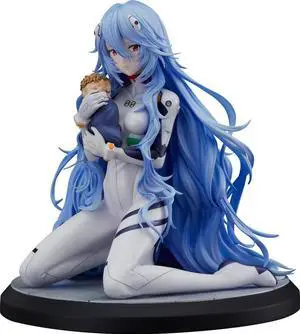 Good Smile Company GOODSMILE Rebuild of Evangelion - Rei Ayanami Cheveux Longs - Figures 16 cm