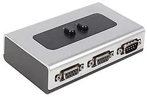2 Port Serial 9pin Manual Switch Selector Box 2-way RS232 Female Serial port (RS232) 2:1 Seletor