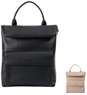 Women Office Laptop Backpack Vegan Leather Work Bag 13 Inch Business Travel Bag Large Capacity Waterproof Daypack
