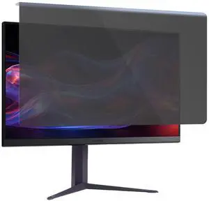 Hanging Computer Privacy Screen Protector Shield Compatible for 23.8/24 Inch 16:9 Widescreen Desktop Monitor - Anti Glare Filter Blue Light Filter Type Anti Scratch