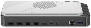 BOSGAME eGPU Graphic Card Dock Expansion Card, Radeon RX 7600M XT 8GB GDDR6 RDNA3 Architecture M.2 2280 Oculink, Thunderbolt 3 and Thunderbolt 4