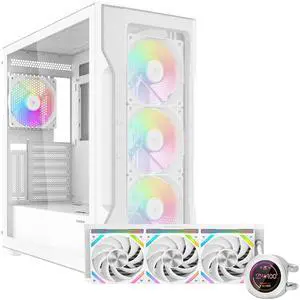 SAMA S40 Mid Tower PC Case & SAMA Q60 CPU AIO Water Cooler
