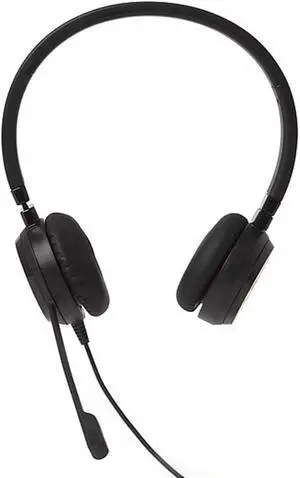 NXT Technologies UC-2000 Noise-Canceling Stereo Computer Headset, Over-The-Head, Black (NX55445)