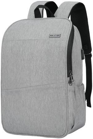 MAXTOP Laptop Backpack Bookbag Backpack with USB Charging Port Anti-Theft[Water Resistant] Work College Business Travel Computer Backpack for Men Women Fits up to 17" Notebook