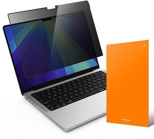 UPPERCASE GhostView Premium Ultra Thin 2-Way Privacy Screen Protector, Bubble-free Air-ttach Technology, Non-Magnetic, Removable, Compatible with MacBook Air 13" 2024 2022 with M3/M2