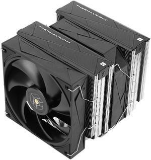 Thermalright Royal Pretor 130 CPU Air Cooler, Computer Double Towers Radiator, 6 Heat Pipes CPU Cooler, Dual PWM Fans,High Performance PC Cooling,for AM4/AM5;Intel 1851/1700/1150/1151/1200/2011
