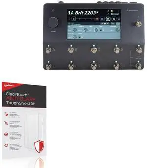 BoxWave Screen Protector Compatible with Neural DSP Quad Cortex - ClearTouch Anti-Glare ToughShield 9H (2-Pack), Anti-Glare 9H Tough Flexible Film Screen Protector
