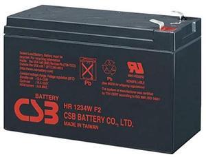 New CSB Brand HR1234WF2 High Rate 12V 9Ah 34W SLA Batteries F2 Terminals