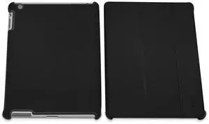 Macally BOOKSTAND Protective Cover for iPad 2 (BOOKSTAND2B) - Black
