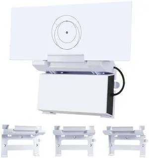2-in-1 Starlink Router Wall Mount for Gen 3, Starlink Standard V3 Mesh Router Wall Mount & Starlink Power Supply Holder, Starlink Mounting Kit, Router Mounting Bracket for Starlink UTR-32