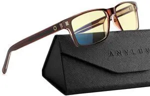 ANYLUV Blue Light Glasses for Men & Women, Lightweight Stylish Blue Light Blocking Glasses, Eye Strain Relief Eye Protection ANYLUV Blue Light Glasses for Men & Women, Lightweight Stylish Blue Light Blocking Glasses, Eye Strain Relief Eye Protection