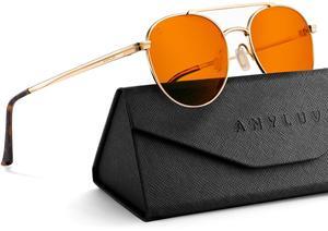 ANYLUV Blue Light Glasses for Women/Men, Women Blue Light Blocking Glasses Computer Screen Blocker for Anti Eyestrain