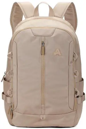 AOKING Large Travel Backpack for Women, Lightweight Laptop Commuter Backpack, Stylish Daypacks for Work, Mochilas De Mujer(Khaki)