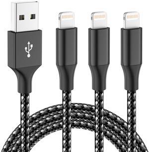 iPhone Charger 3pack 10FT Apple MFi Certified Long Lightning Cable Fast Charging High Speed Data Sync USB Cable Compatible iPhone 14 13/12/11 Pro Max/XS MAX/XR/XS/X/8/7/Plus/6S